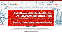Desktop Screenshot of lastemaailm.ee